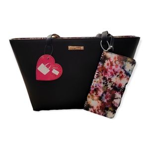 Betsey Johnson Purse with pouch